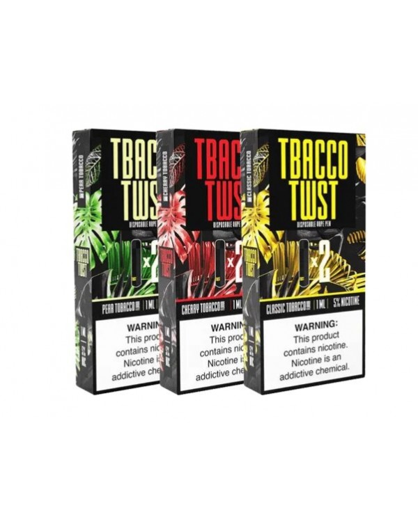 Tobacco TWST Disposable Vape Pen (x2)