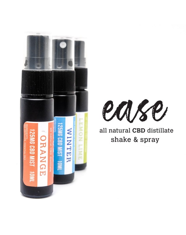 Ease – CBD Mist Spray 125mg 10ml