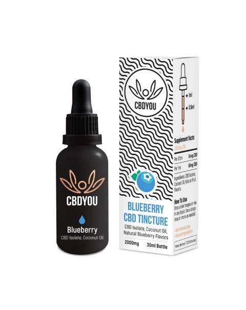 CBDYou Tincture – Blueberry 2000mg