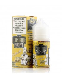 Custard Shoppe Salts – Butterscotch 30ml
