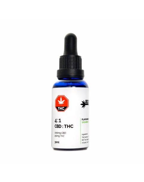 4:1 – 1000mgCBD : 250mgTHC Tincture