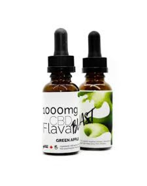 1000mg CBD Green Apple FLAVA BLAST