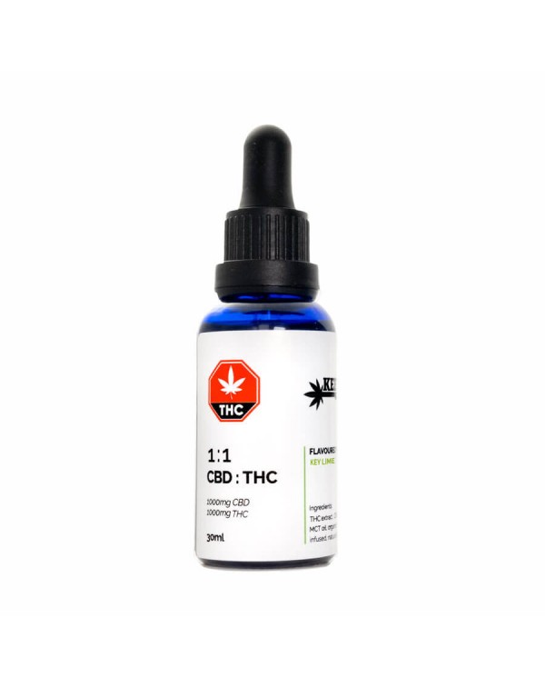 1:1 1000mg CBD:THC Tincture